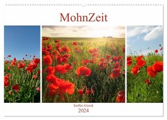 MohnZeit (Wandkalender 2024 DIN A2 quer), CALVENDO Monatskalender