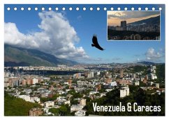 Venezuela & Caracas (Tischkalender 2024 DIN A5 quer), CALVENDO Monatskalender - Reiter, Monika