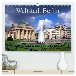 Weltstadt Berlin (hochwertiger Premium Wandkalender 2024 DIN A2 quer), Kunstdruck in Hochglanz