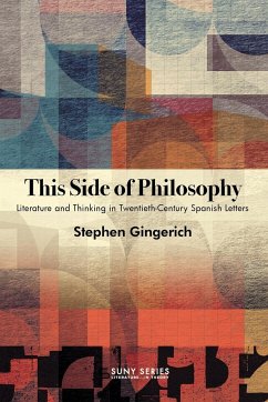 This Side of Philosophy - Gingerich, Stephen