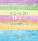 Mosaico de trazos, palabras, materiales Mosaico de trazos, palabras, materiales