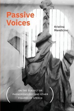 Passive Voices (On the Subject of Phenomenology and Other Figures of Speech) - Mendicino, Kristina