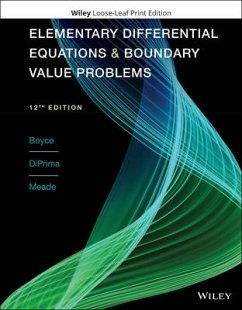 Elementary Differential Equations and Boundary Value Problems - Boyce, William E; Diprima, Richard C; Meade, Douglas B