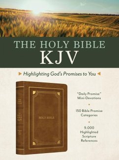 Holy Bible Kjv: Highlighting God's Promises to You [Gold & Camel] - Hudson, Christopher D