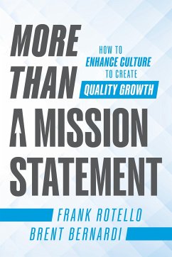 More Than a Mission Statement - Rotello, Frank; Bernardi, Brent