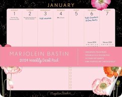 Marjolein Bastin 2024 Weekly Desk Pad - Bastin, Marjolein