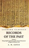 Records of the Past Being English Translations of the Ancient Monuments of Egypt and Western Asia Volume 5