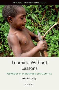 Learning Without Lessons - Lancy, David F