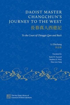 Daoist Master Changchun's Journey to the West - Zhichang, Li