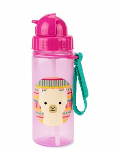 Skip Hop S9N567210 - Zoo Trinkflasche Lama, Kunststoff, 384 ml