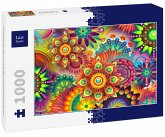 Lais Puzzle Unmögliche, sehr schwierige, psychedelische Farben 1000 Teile