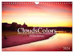CloudsColors 2024 (Wandkalender 2024 DIN A4 quer), CALVENDO Monatskalender