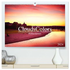 CloudsColors 2024 (hochwertiger Premium Wandkalender 2024 DIN A2 quer), Kunstdruck in Hochglanz