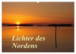 Lichter des Nordens (Wandkalender 2024 DIN A2 quer), CALVENDO Monatskalender