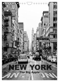 New York - The Big Apple (Wandkalender 2024 DIN A4 hoch), CALVENDO Monatskalender - Klar, Diana