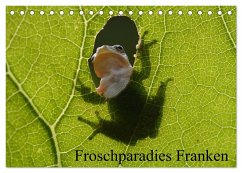 Froschparadies Franken (Tischkalender 2024 DIN A5 quer), CALVENDO Monatskalender