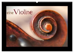 eine Violine (Wandkalender 2024 DIN A2 quer), CALVENDO Monatskalender