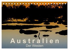 Australien - Der Westen (Tischkalender 2024 DIN A5 quer), CALVENDO Monatskalender - Knappmann, Britta