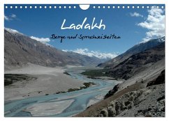 Ladakh, Berge und Spruchweisheiten (Wandkalender 2024 DIN A4 quer), CALVENDO Monatskalender