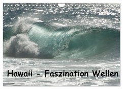 Hawaii - Faszination Wellen (Wandkalender 2024 DIN A4 quer), CALVENDO Monatskalender