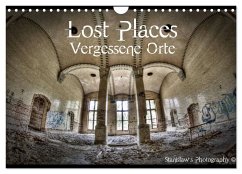 Lost Places, Vergessene Orte / AT-Version (Wandkalender 2024 DIN A4 quer), CALVENDO Monatskalender