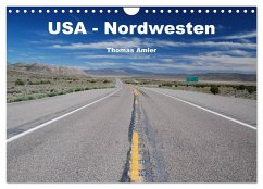 USA - Nordwesten (Wandkalender 2024 DIN A4 quer), CALVENDO Monatskalender