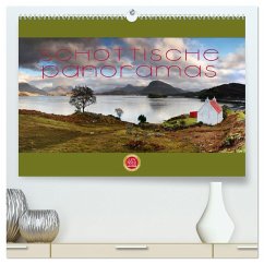 Schottische Panoramas (hochwertiger Premium Wandkalender 2024 DIN A2 quer), Kunstdruck in Hochglanz