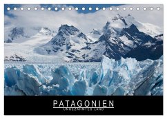 Patagonien - Ungezähmtes Land (Tischkalender 2024 DIN A5 quer), CALVENDO Monatskalender