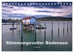 Stimmungsvoller Bodensee (Tischkalender 2024 DIN A5 quer), CALVENDO Monatskalender - Klar, Diana