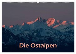 Die Ostalpen (Wandkalender 2024 DIN A2 quer), CALVENDO Monatskalender