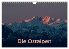 Die Ostalpen (Wandkalender 2024 DIN A4 quer), CALVENDO Monatskalender