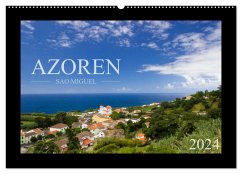 Azoren - São Miguel (Wandkalender 2024 DIN A2 quer), CALVENDO Monatskalender - Schlüter, Susanne