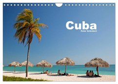 Cuba (Wandkalender 2024 DIN A4 quer), CALVENDO Monatskalender