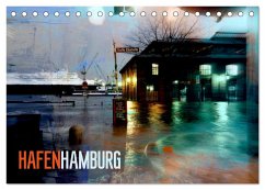 Hafen Hamburg (Tischkalender 2024 DIN A5 quer), CALVENDO Monatskalender - URSfoto