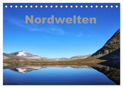 Nordwelten (Tischkalender 2024 DIN A5 quer), CALVENDO Monatskalender