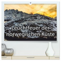 Leuchtfeuer der norwegischen Küste (hochwertiger Premium Wandkalender 2024 DIN A2 quer), Kunstdruck in Hochglanz