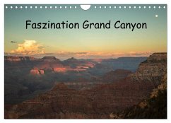 Faszination Grand Canyon / CH-Version (Wandkalender 2024 DIN A4 quer), CALVENDO Monatskalender