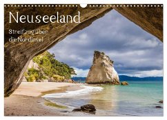 Neuseeland - Streifzug über die Nordinsel / CH-Version (Wandkalender 2024 DIN A3 quer), CALVENDO Monatskalender