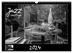 Jazz onstage (Wandkalender 2024 DIN A3 quer), CALVENDO Monatskalender - Rohwer, Klaus