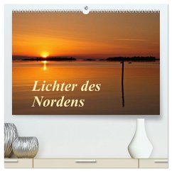 Lichter des Nordens (hochwertiger Premium Wandkalender 2024 DIN A2 quer), Kunstdruck in Hochglanz