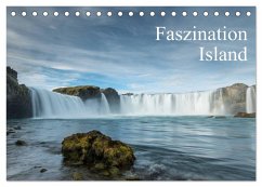 Faszination Island (Tischkalender 2024 DIN A5 quer), CALVENDO Monatskalender - Kobel, Markus