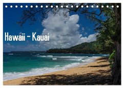 Hawaii - Kauai (Tischkalender 2024 DIN A5 quer), CALVENDO Monatskalender