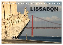 Lissabon - Portugal (Tischkalender 2024 DIN A5 quer), CALVENDO Monatskalender