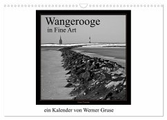 Wangerooge in Fine Art (Wandkalender 2024 DIN A3 quer), CALVENDO Monatskalender