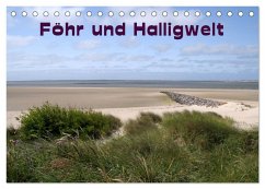 Föhr und Halligwelt 2024 (Tischkalender 2024 DIN A5 quer), CALVENDO Monatskalender - Jerneinzick, Doris