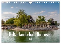 Kulturlandschaft Bodensee - Teil II (Wandkalender 2024 DIN A4 quer), CALVENDO Monatskalender