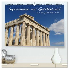 Impressionen aus Griechenland (hochwertiger Premium Wandkalender 2024 DIN A2 quer), Kunstdruck in Hochglanz