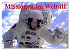 Missionen im Weltall (Wandkalender 2024 DIN A4 quer), CALVENDO Monatskalender