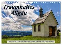 Traumhaftes Allgäu (Wandkalender 2024 DIN A4 quer), CALVENDO Monatskalender - Wenk, Marcel