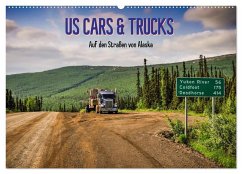 US Cars & Trucks in Alaska (Wandkalender 2024 DIN A2 quer), CALVENDO Monatskalender